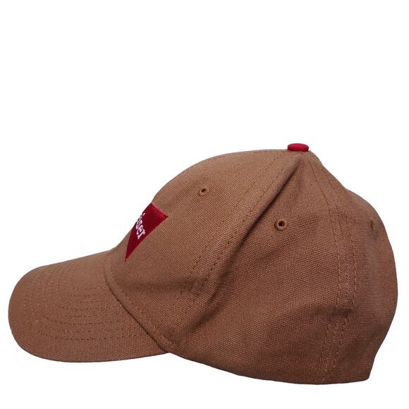 Budweiser Beer Snapback Hat Cap Adjustable Embroidered Logo Coverall Brown - Picture 4 of 10